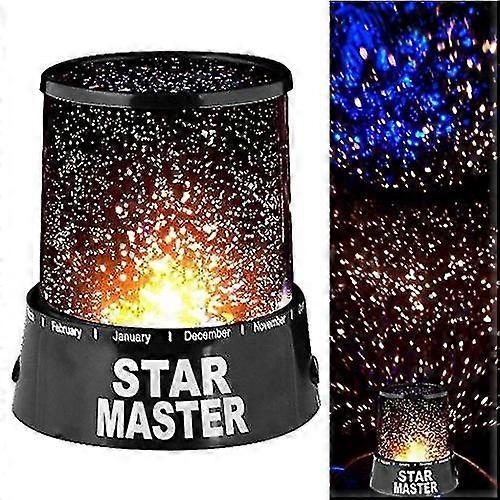 Creative 3d Led Starry Night Sky Projector Lamp Stars Light/battery Powered Led Room Decorative Table Night Lamp