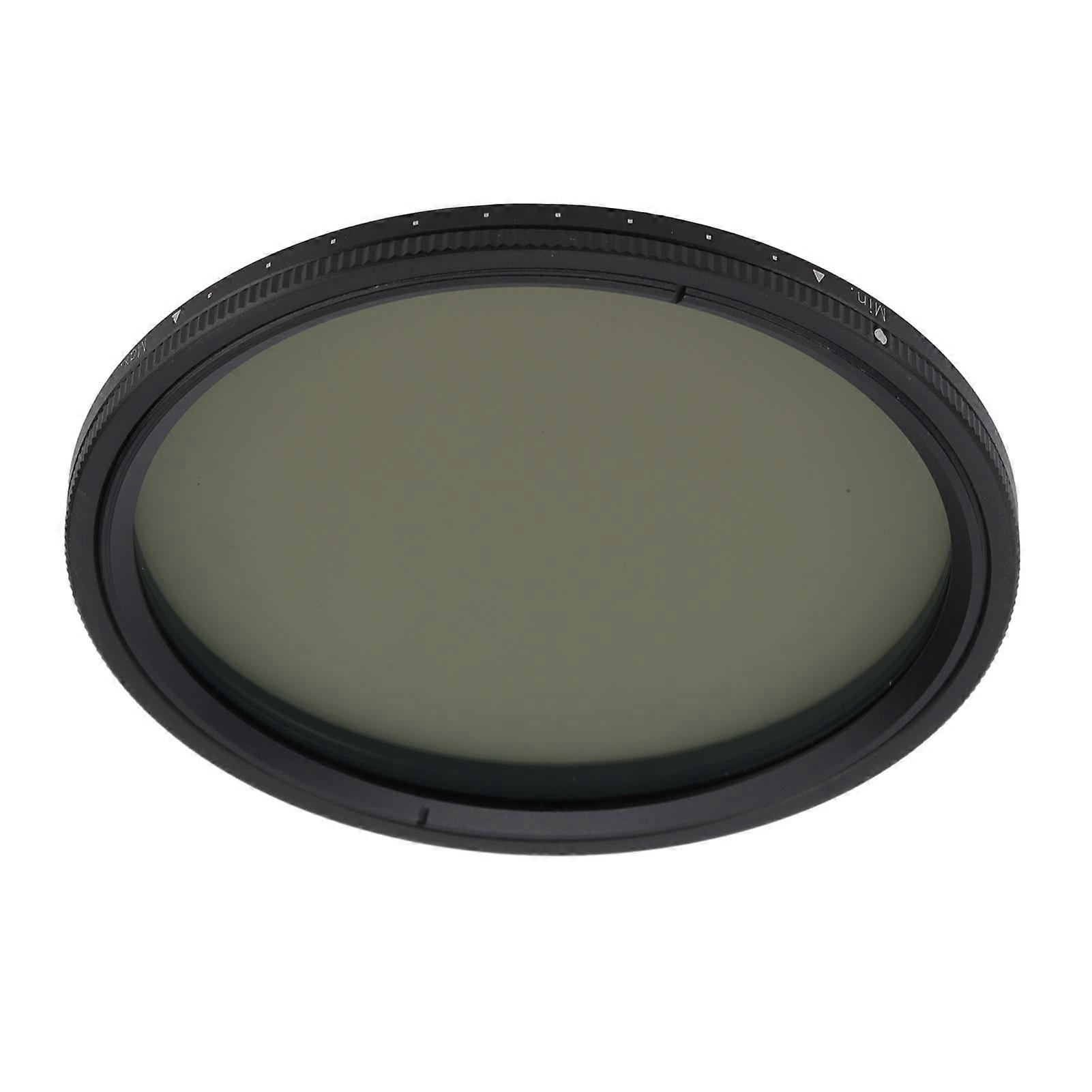 Lightdow Camera ND Filter ND2 to ND1000 Adjustable Optical Glass Camera Filter Lens for Shooting Flowing Water 72mm