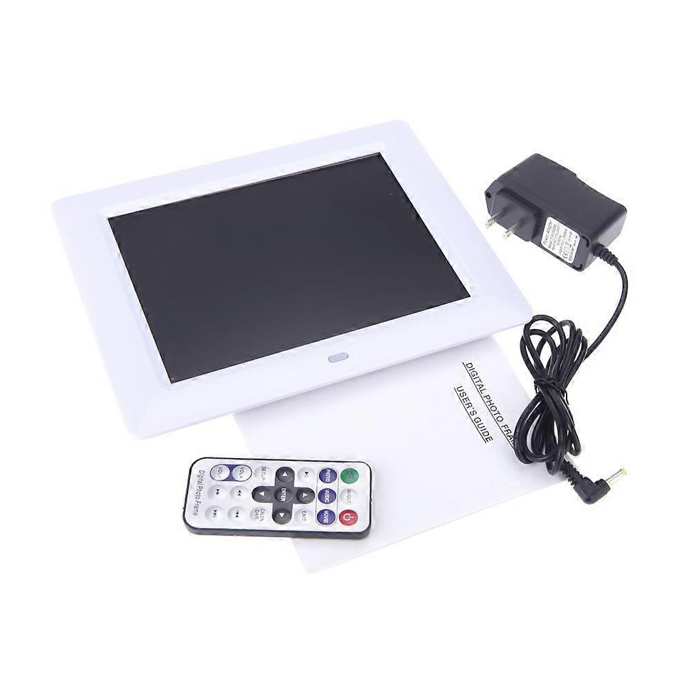 8'' HD TFT-LCD Digital Photo Frame Clock Photo MP3 MP4 Movie Player,Digital picture frame with Remote Desktop For Christmas Gift