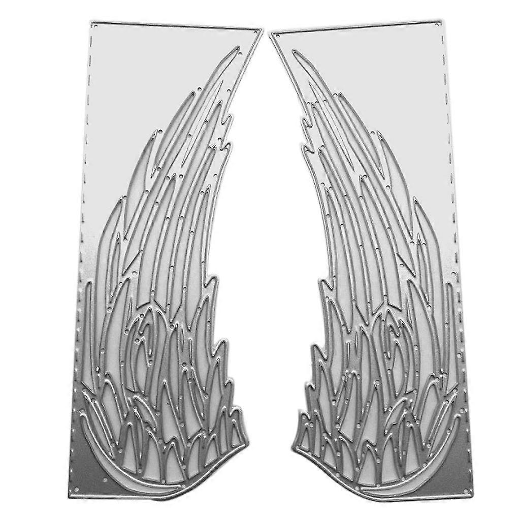 الجناح قطع المعادن يموت الاستنسل سكرابوكينغ DIY ألبوم ختم ورقة بطاقة النقش ديكور الحرفية