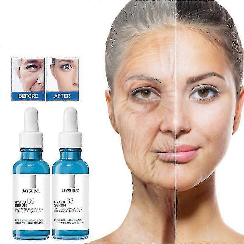 1-2pcs Jaysuing アンチリンクル ファーミング B5 エッセンスが顔の小じわを薄めます |