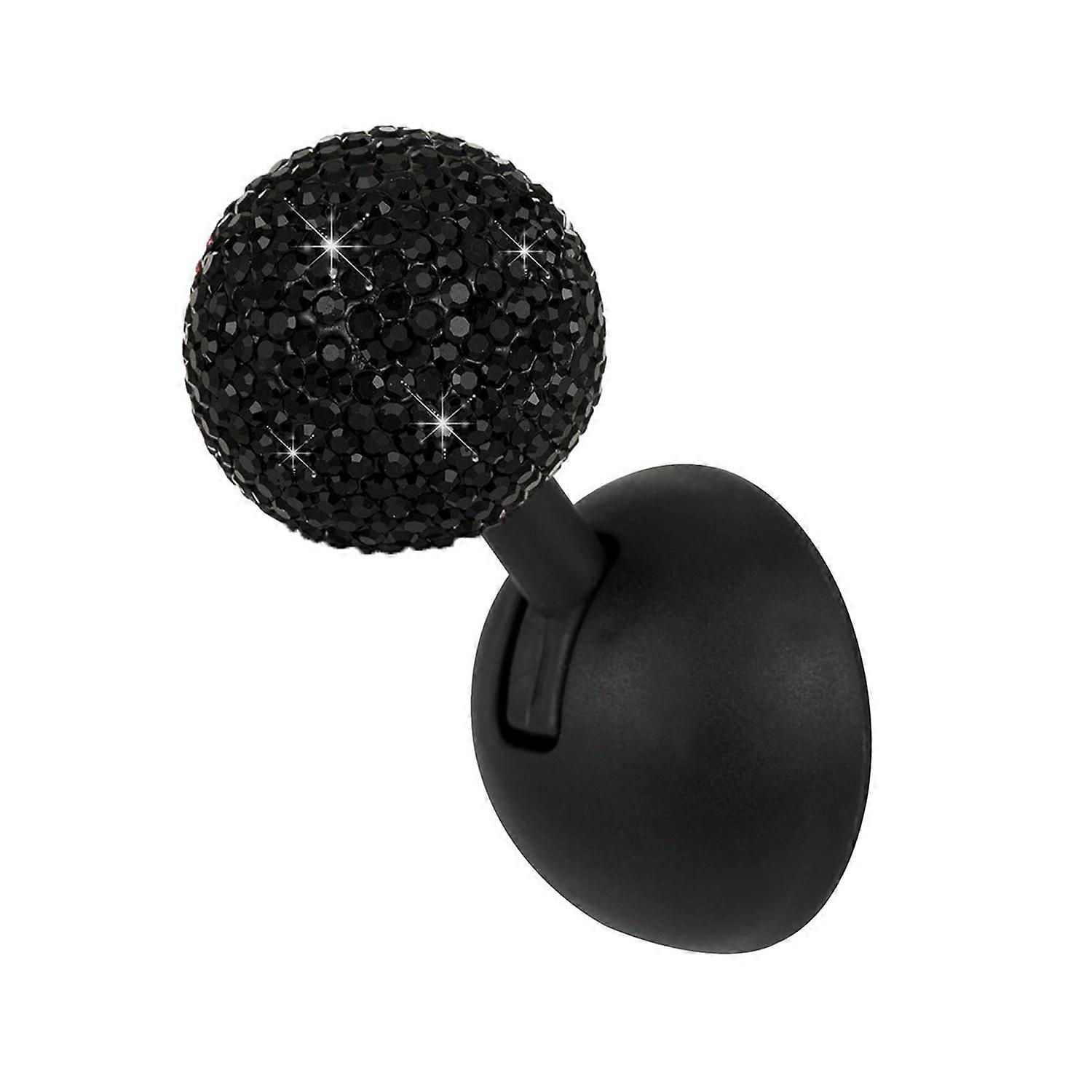 Decorative Car One-Button Start Lever Ornament Easy to Install Shiny Rhinestone Ball-bar Rocker