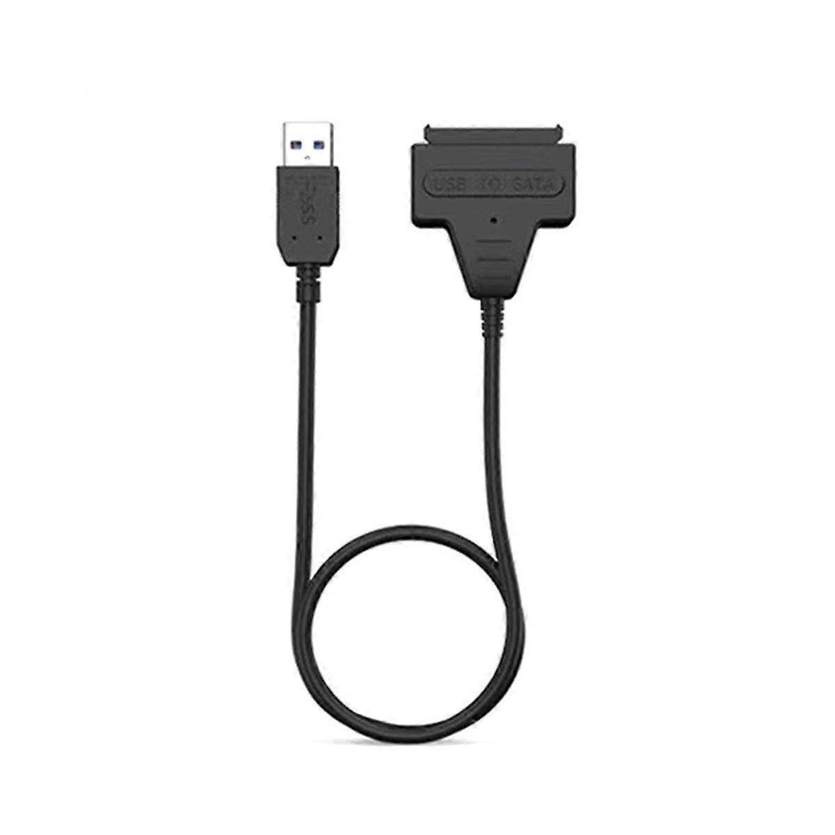 SATA to USB 3.0 Adapter Cable for 2.5 Inch SSD/HDD Drives, Support Up to 5Gbps Speed