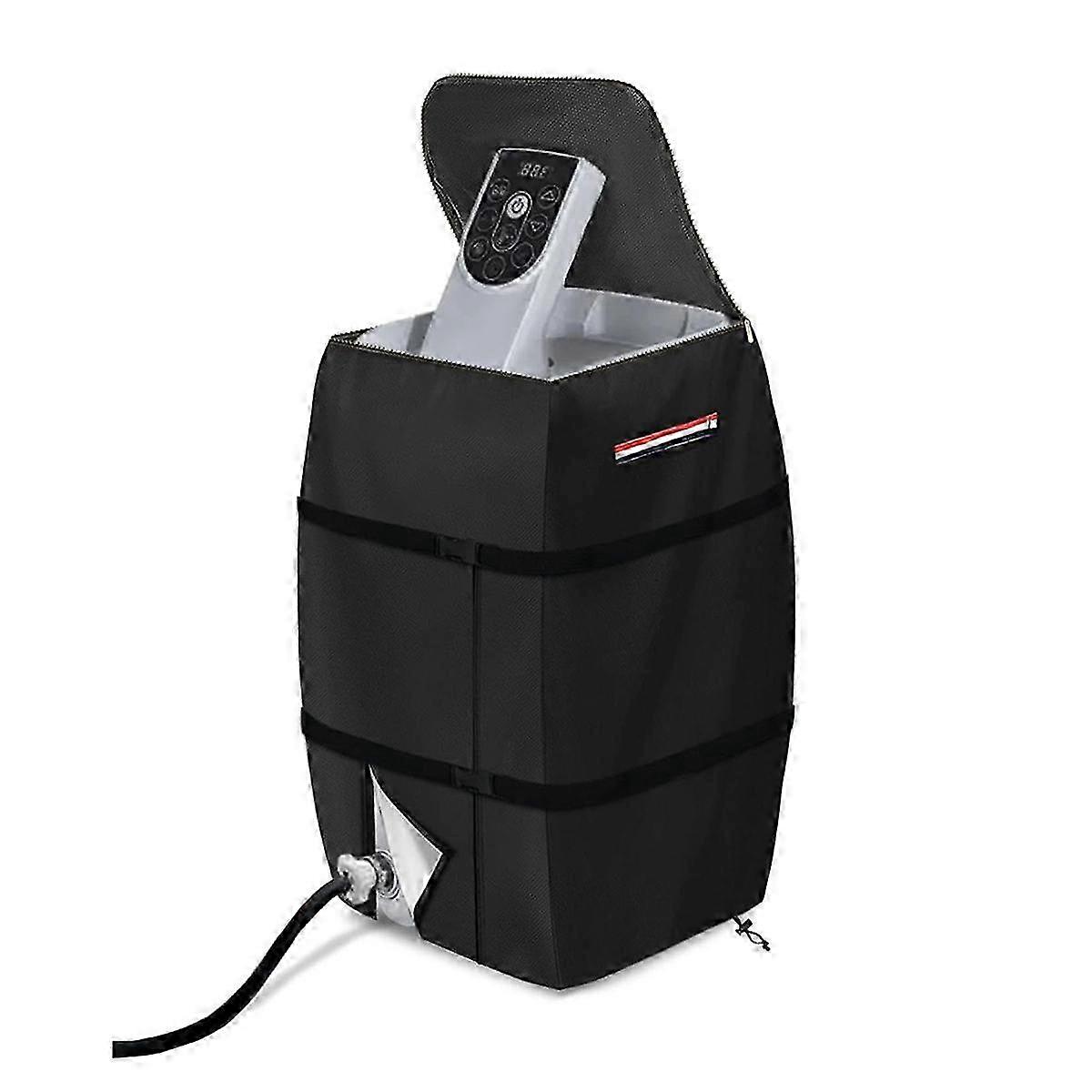 compatible with Hot Tub Spa Heater Pump Cover,Waterproof Heavy Duty compatible with Hot Tub Pump Cover Spas Hot Tubs Pools