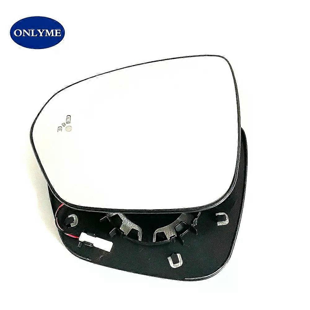 Car high quality convex heated side mirror glass with blind spot warning light for Dacia Duster 2018 2019 2020 2021 2022