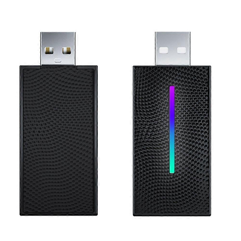 2 in 1 Wireless Carplay Adapter Android Auto AI Box Wired to Wireless Carpay for Car Radio with Wir