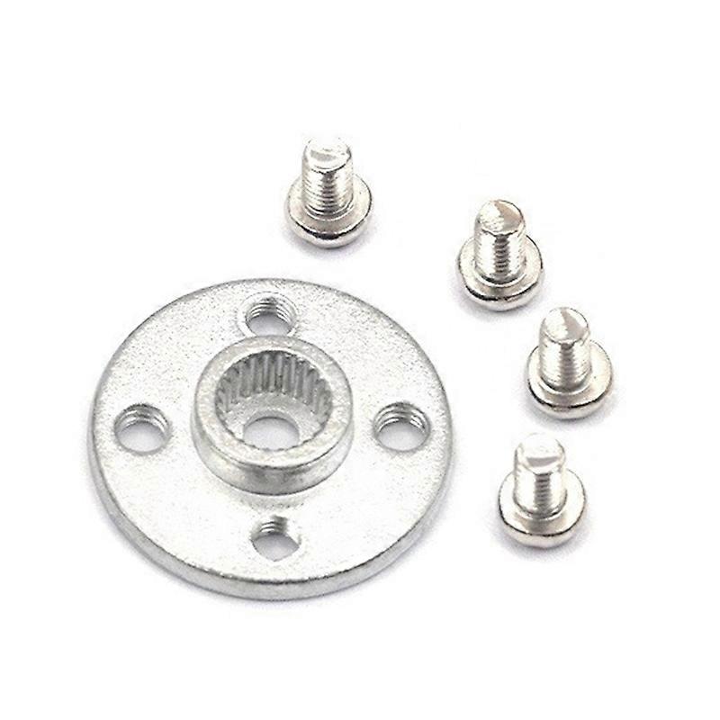 5Pcs/Lot Metal Steering Gear Disc Stent 25T Servo Arm Round Type for RC Robot Car