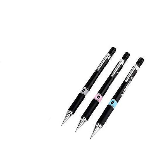 Automatic pencil HB0.7mm push pencil movable pencil with eraser Portability Durable Material