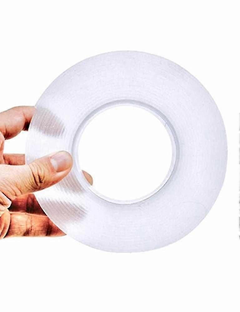 Multifunctional Double-sided Tape,double Adjesive Tape,transparent Gel Mat Tape, Nano Movable Washable Reusable Sticky Anti-slip Gel Tape For Paste Ph