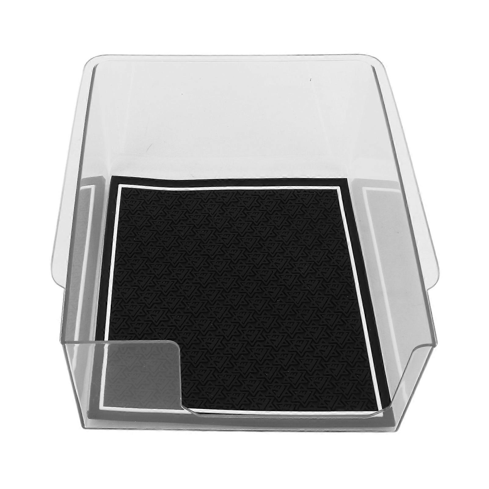 Center Console Organizer Tray Clear Arcylic Hidden Armrest Storage Box Replacement for Tesla Model Y 3 2021 to 2023