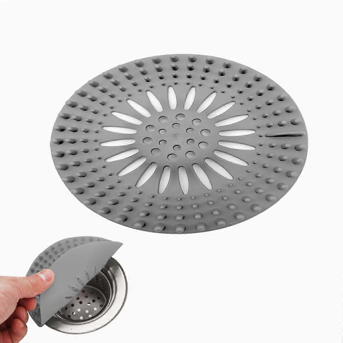 Silicone drain strainer, bathroom bathtub, kitchen