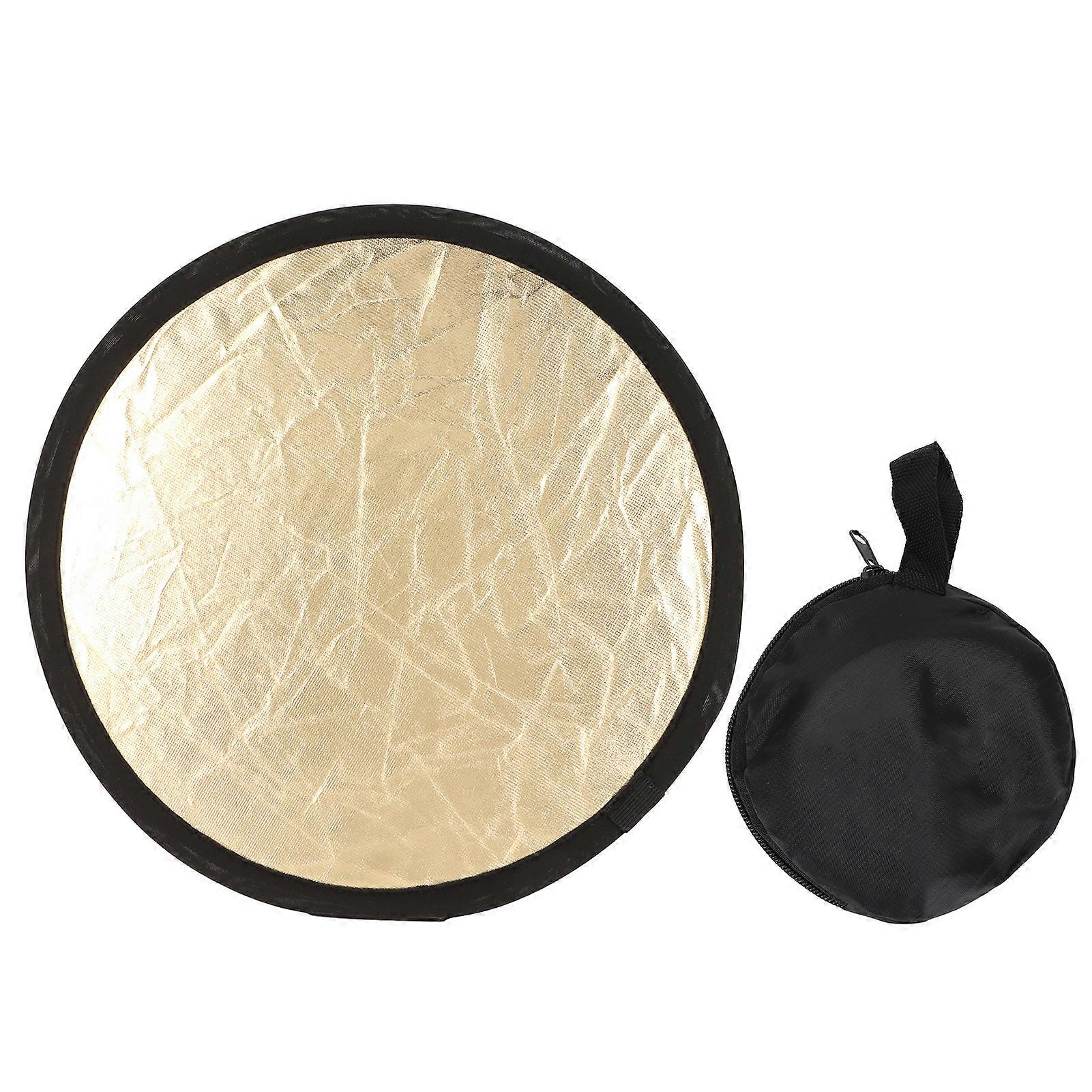 2 In 1 Round Reflector Collapsible Light Diffuser Board for Photography Photo Studio Lighting Outdoor Lighting