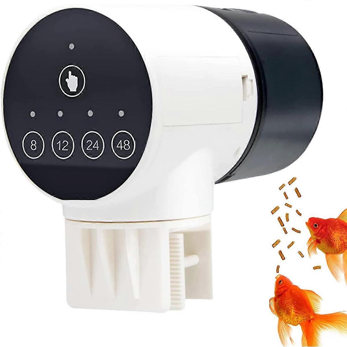 Automatic Smart Fish Feeder USB Rechargeable Vacation Timer