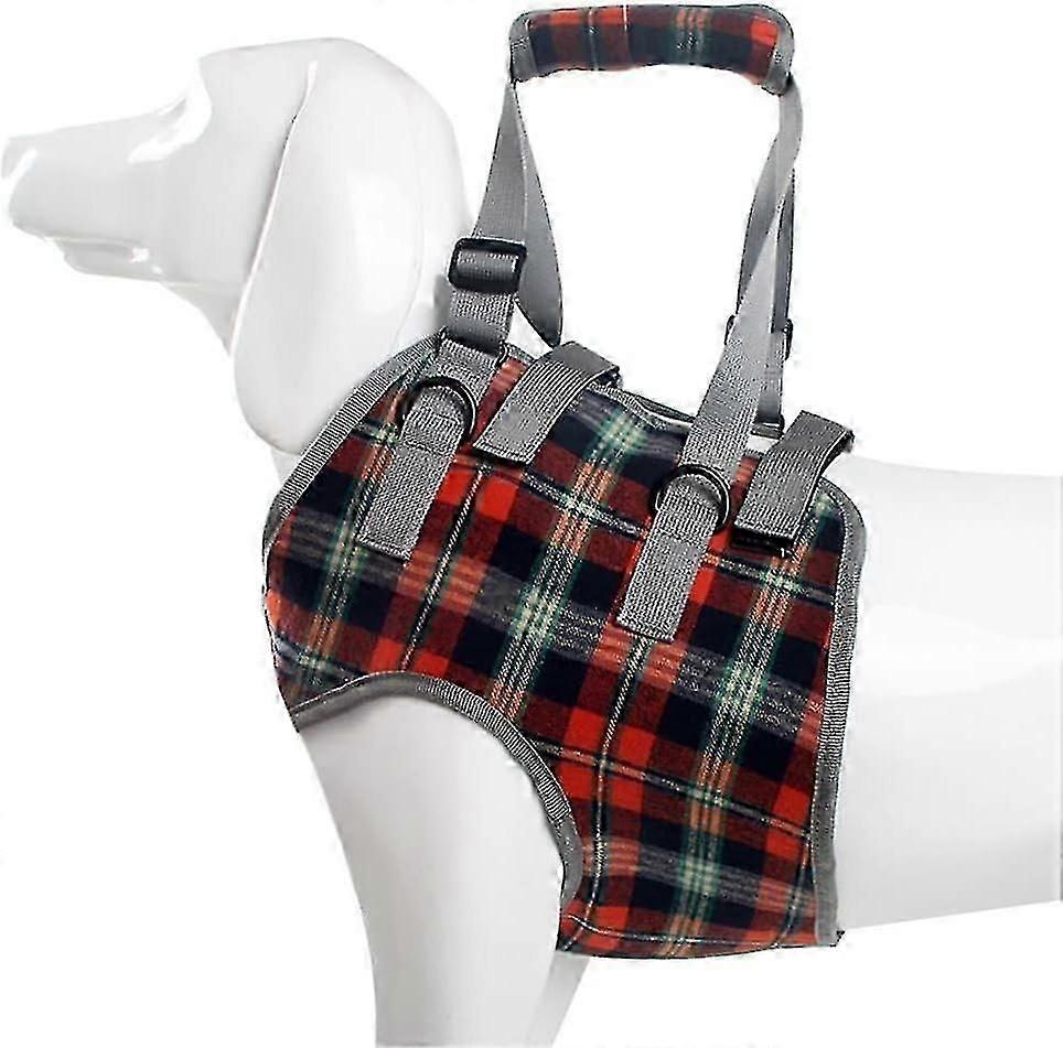 Dog Lift Harness With Handle For Front Legs, Adjustable Straps Support For Old Elderly Disabled Joint Injuries Arthritis Paralysis Walk