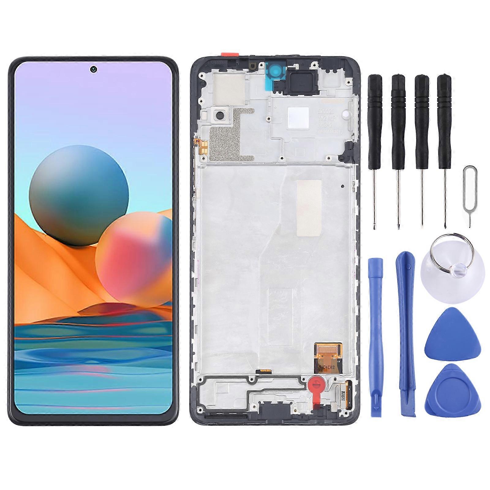 Schermo LCD OLED + Touch Screen per Xiaomi Redmi Note 10 Pro 4G