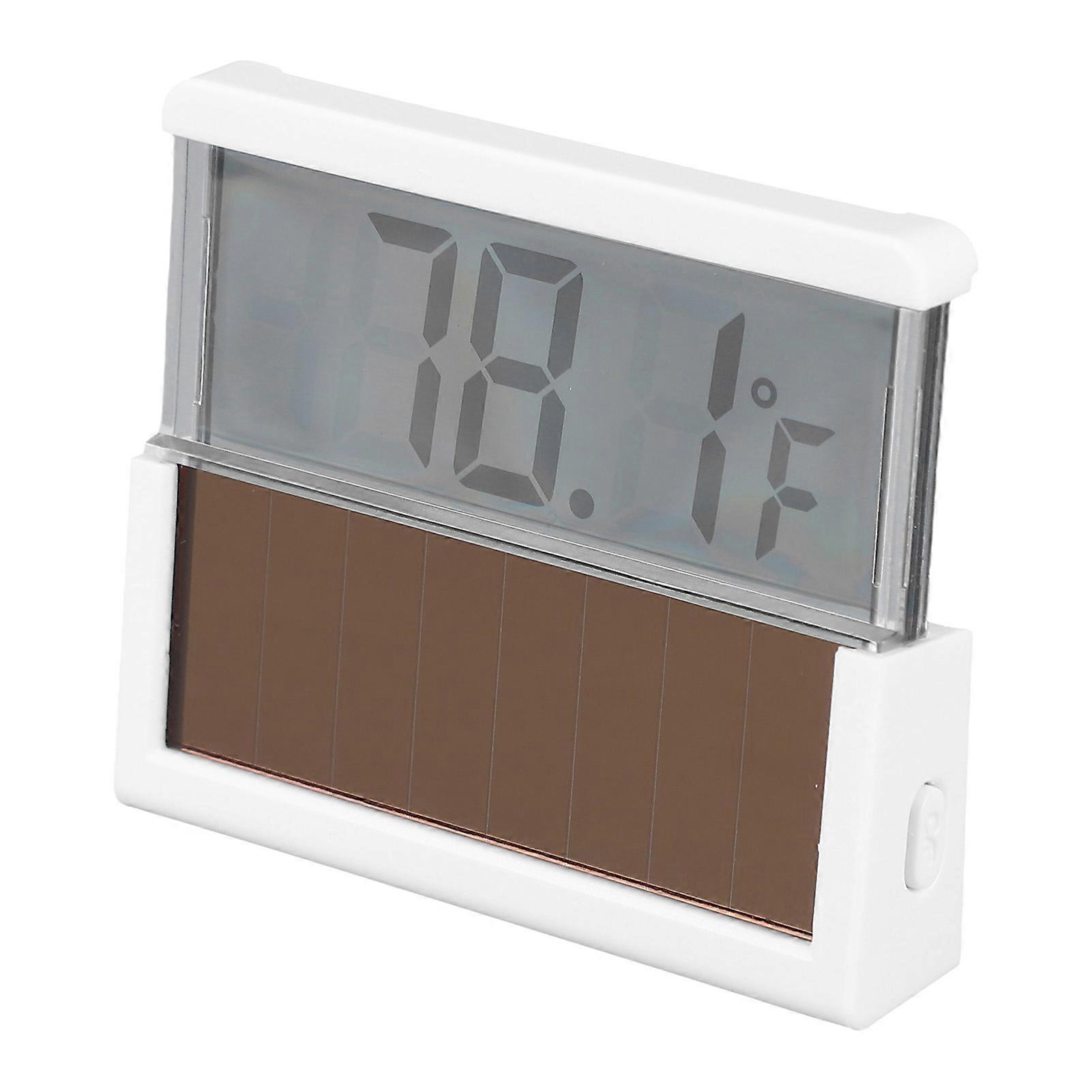 Solar Digital Aquarium Thermometer High Accuracy Transparent Display