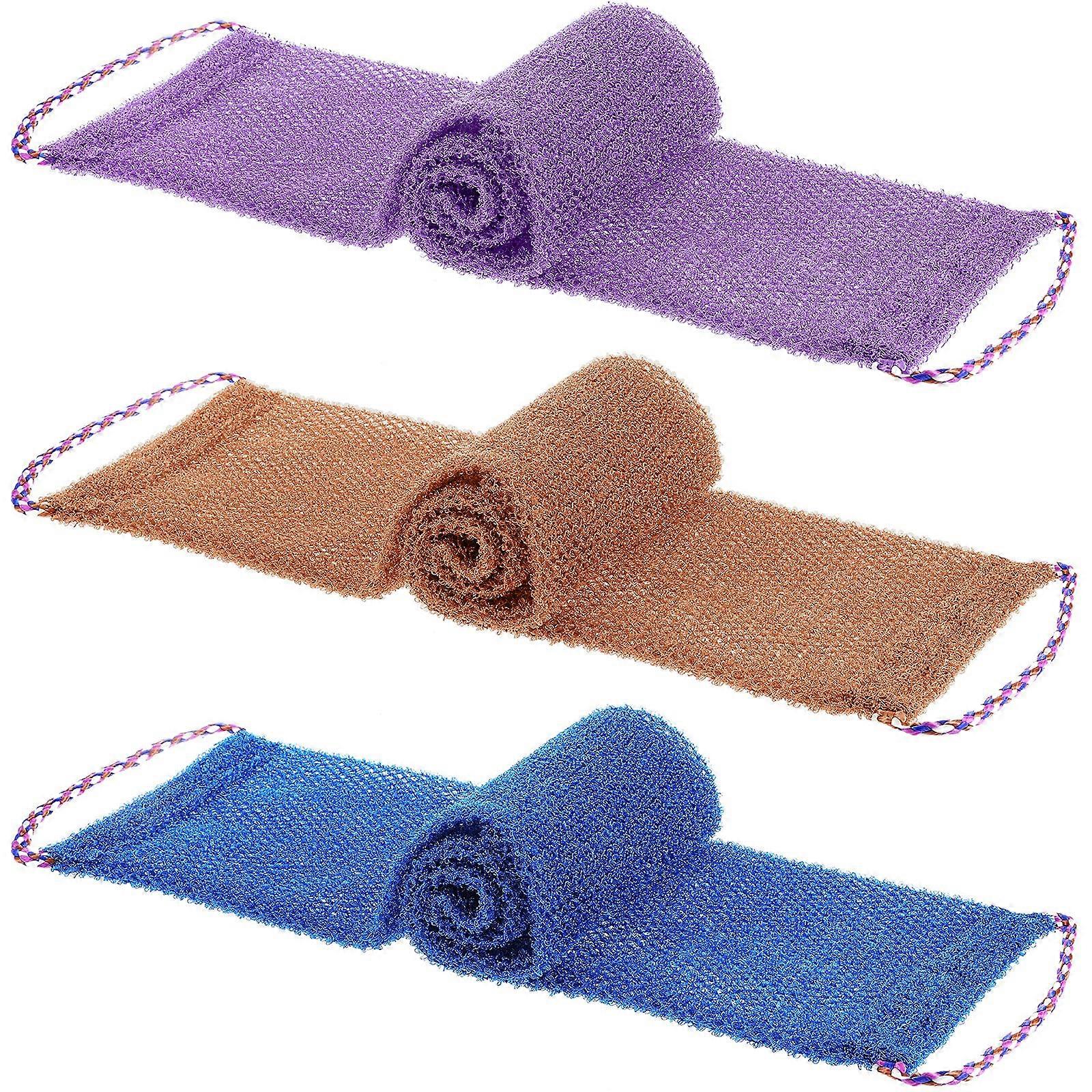 3 Pcs African Exfoliating Net Sponges