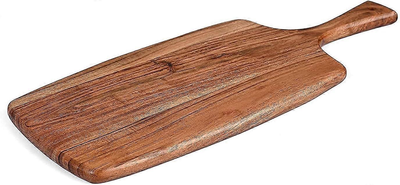 17x7-inch Hickory Cutting Board, Great for Cutting and Serving Vegetables, Meats, Cheeses and Bread