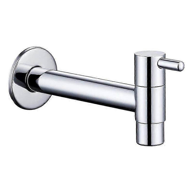 Faucet cold water flushing faucet wall-mounted single cold quick-opening faucet