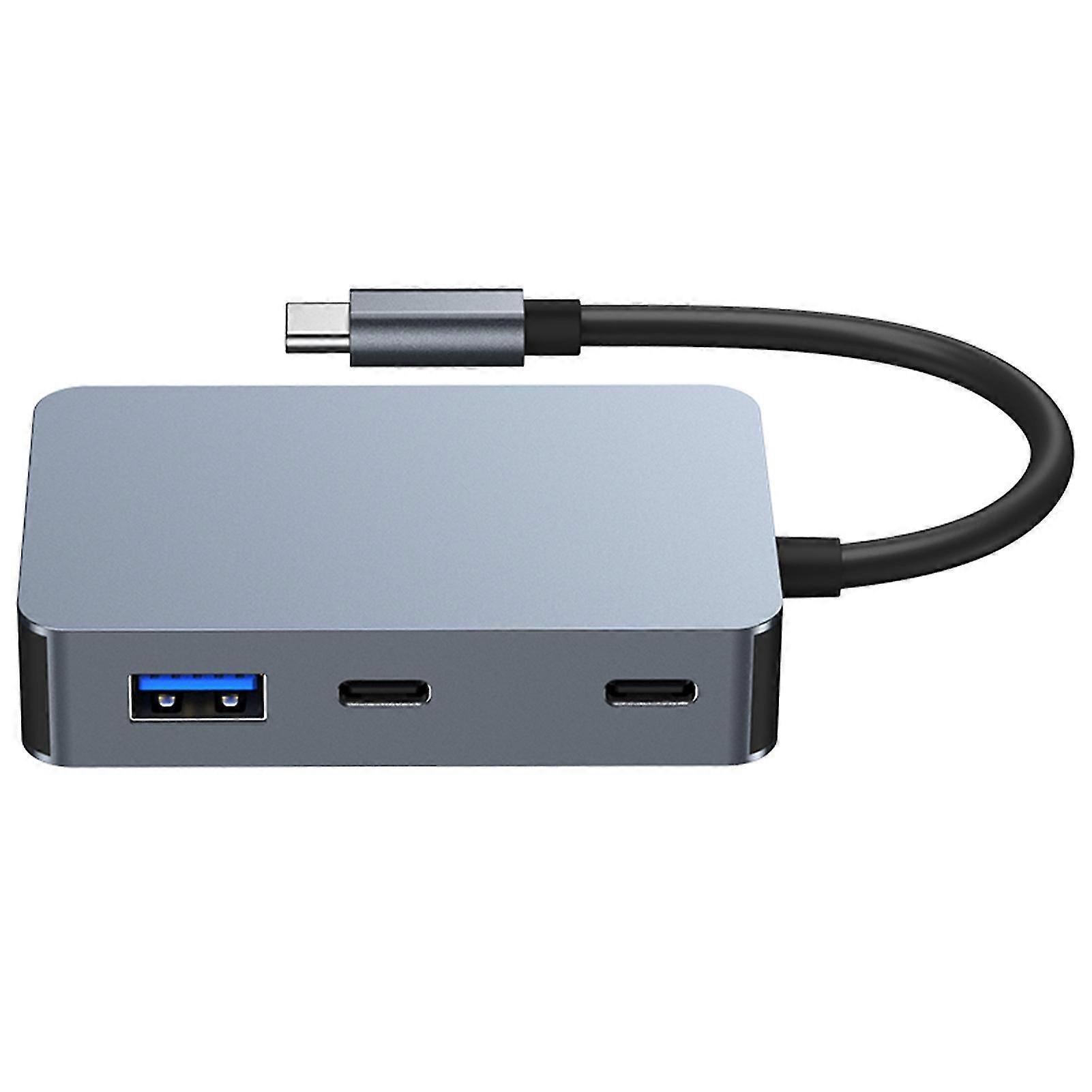 USB 3.0 Hub Typ C Multi Splitter Adapter 3 USB Port PD100W 5-in-1 Dockingstation für Windows für MacBook Pro für Mac OS für Android