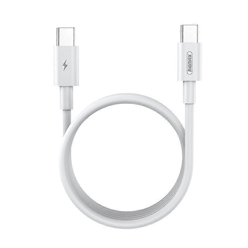 REMAX Marlik Series RC-175c PD 100W USB-C / Type-C to USB-C / Type-C Interface Fast Charging Data Cable, Cable Length: 1m (White)