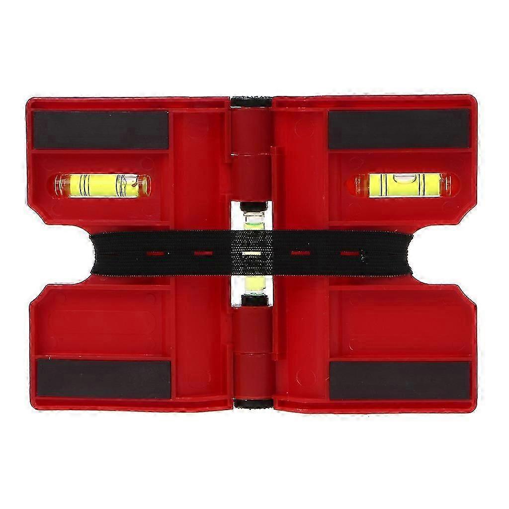 270 Degrees Angle Gauge Spirit Level Magnetic Inclinometer With Strap