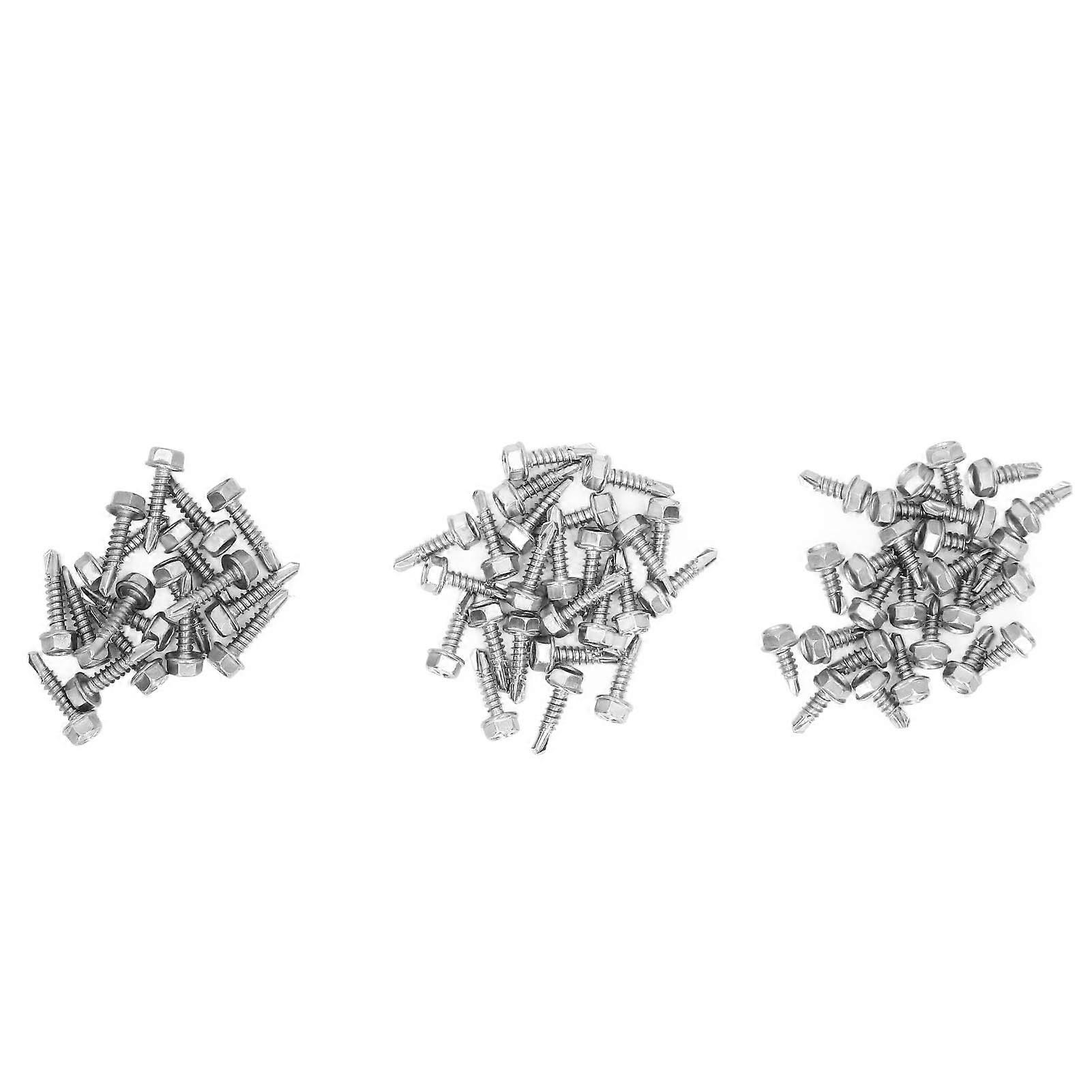 Self-Drilling Self-Tapping Hex Washer Head Screws
