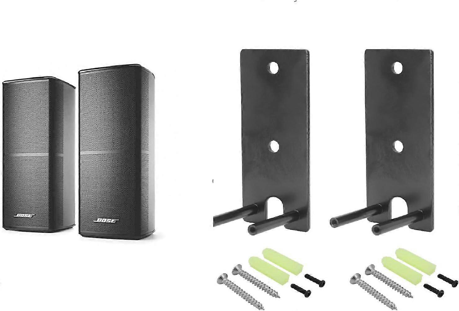 Bose OmniJewel Lifestyle 650ホームスピーカー用ウォールマウントブラケット、Boseサラウンドスピーカー700交換用ブラケット(1ペア)