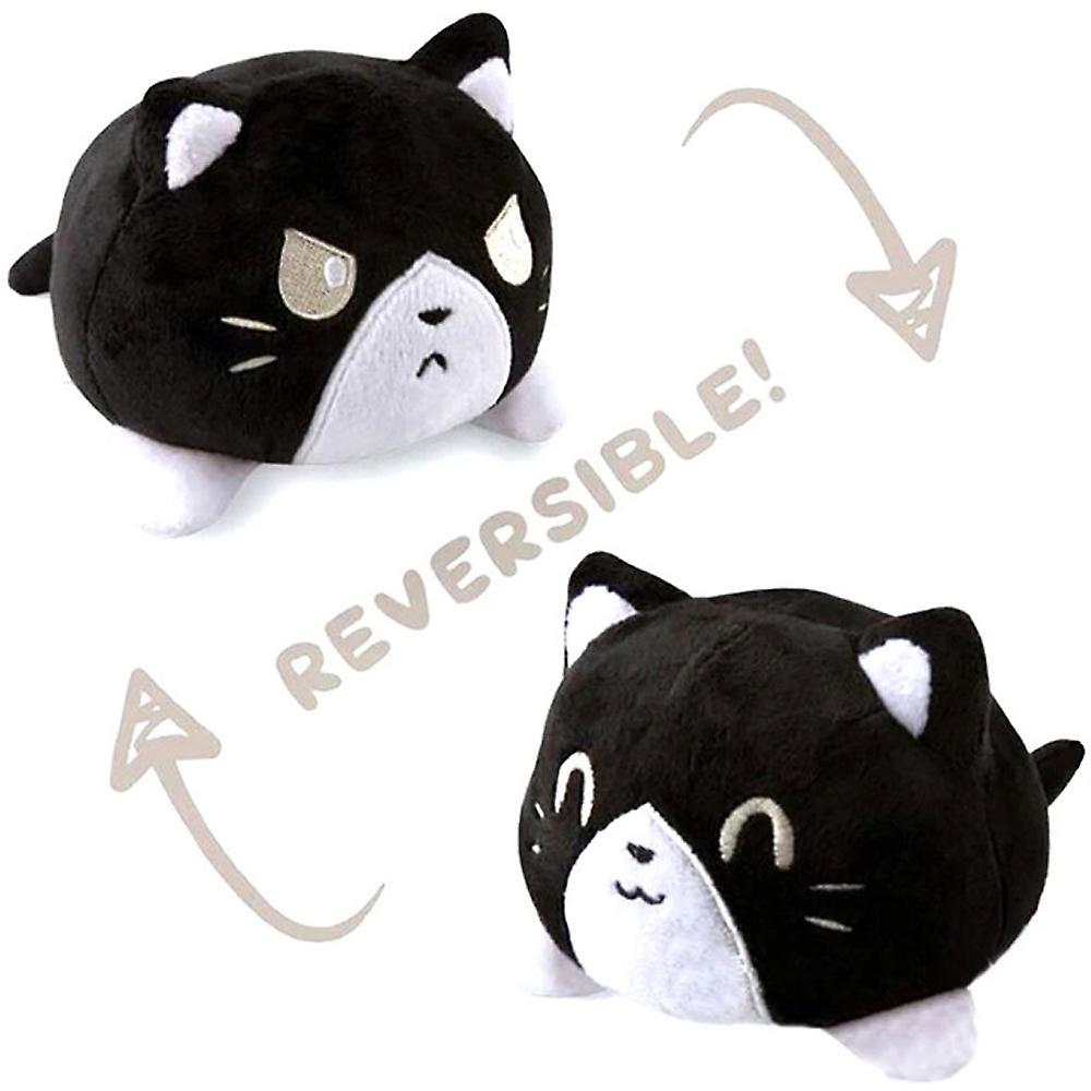 Reversible Cat Doll Soft Gift Plush Double-sided Flip Cute Toys Peluches For Kid