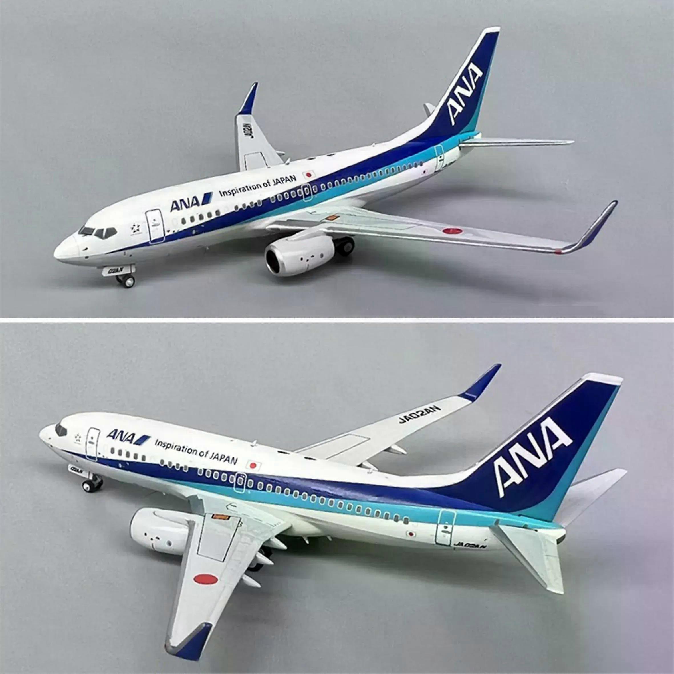 NG77025 1/400 Japanese ANA B737-700 aircraft model JA02AN Alloy Collection Model