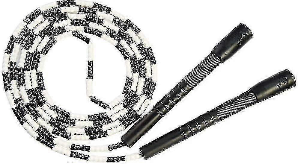 Jump Rope - Soft Beaded Segment Skipping Rope - Adjustable Tangle-free Fancy Rope For Workout