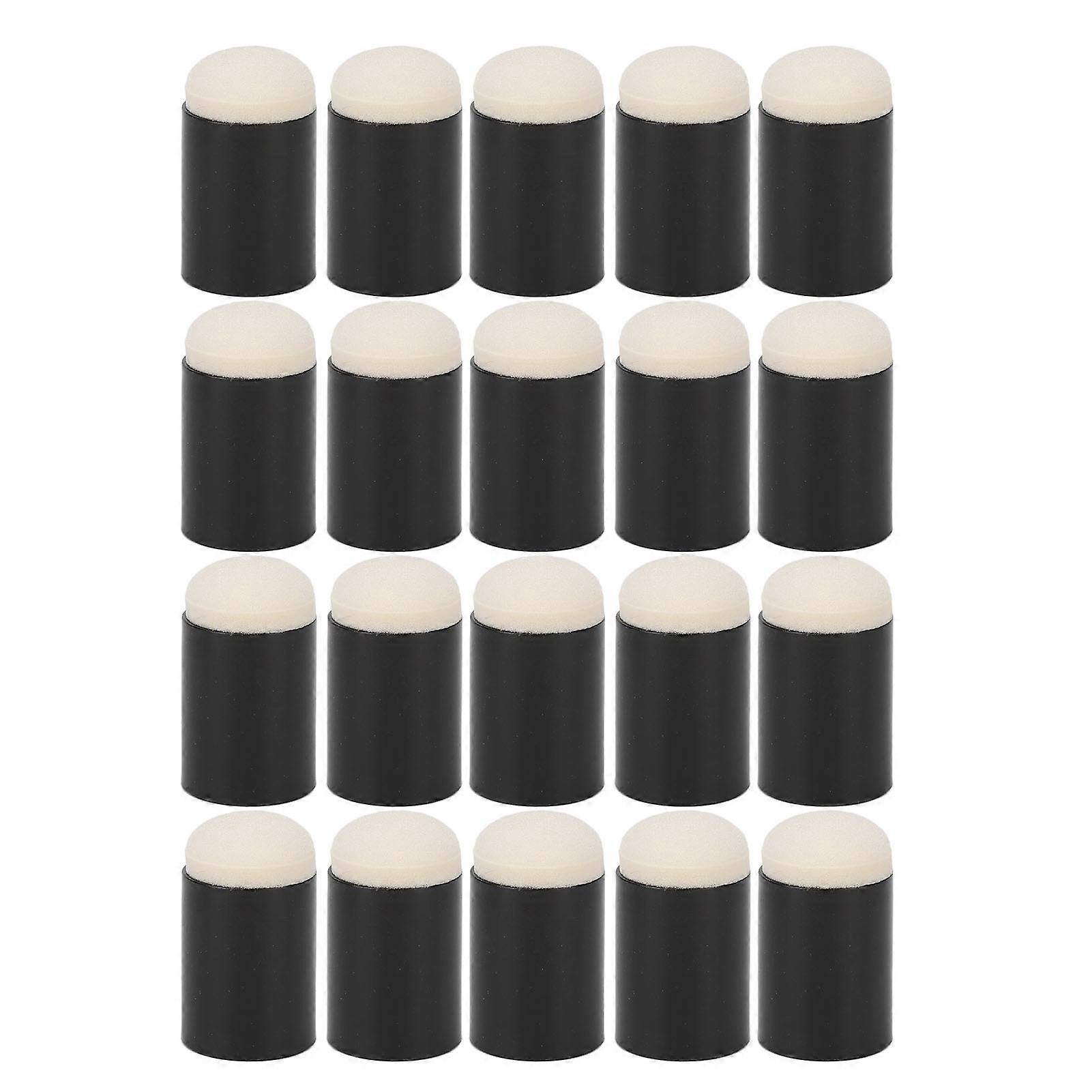 20pcs Mini Finger Sponge Dauber DIY Craft Soft Drawing Painting Sponge Dauber Set for Dark Circles