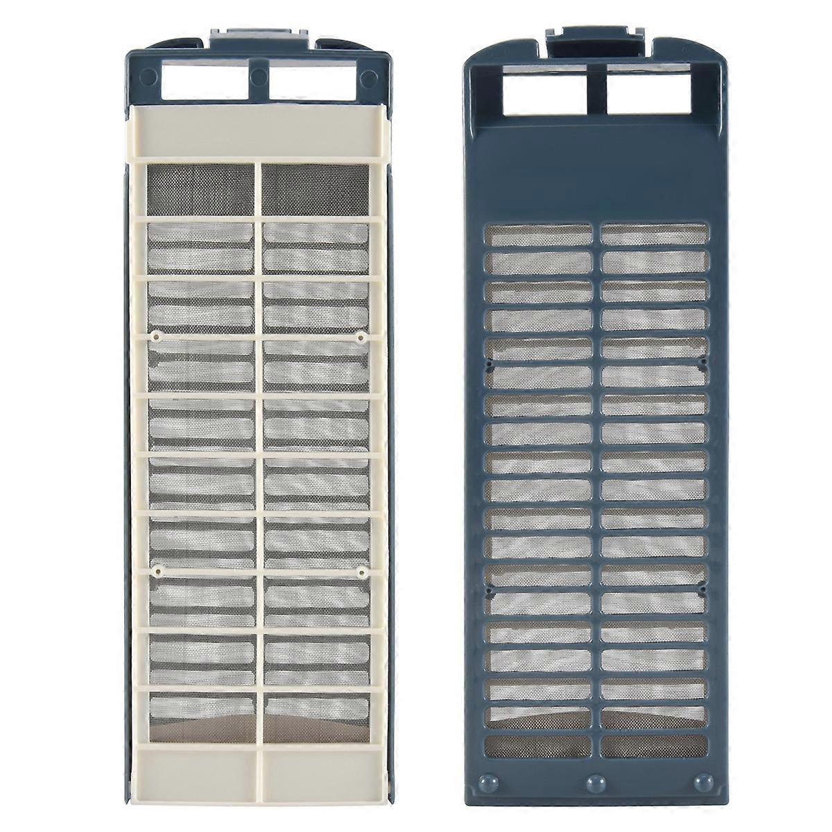 2Pcs Mesh Filter Box Washing Machine Mesh Filter Bag