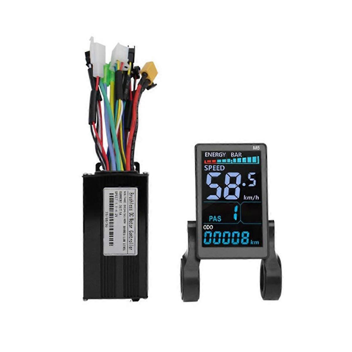M5 Electric Bike Color LCD Display Meter 36V 48V/26A