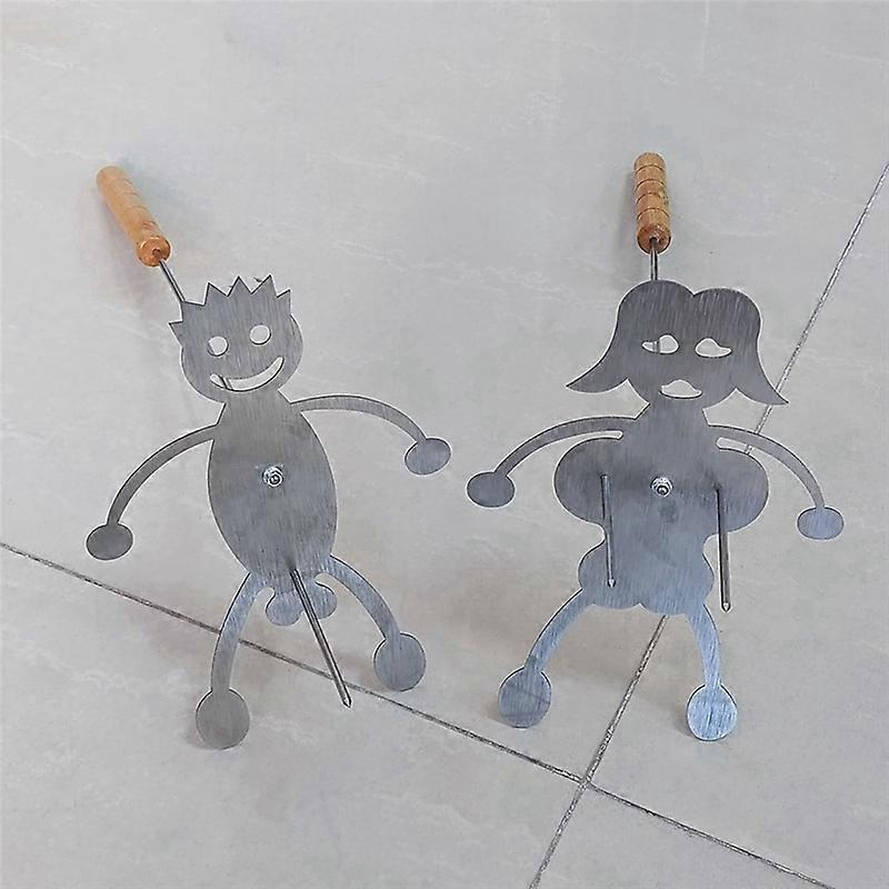 Roasting Stick,Stainless Steel Hot Dog Sticks for Campfire Tools