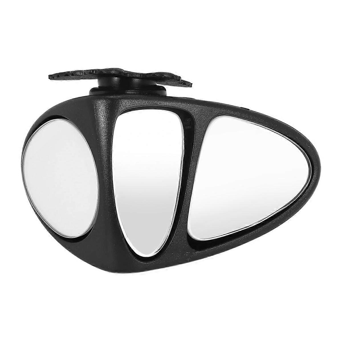 3 in 1 360 Degree Rotation Three Sided Blind Spot Mirror Reversing Parking Auxiliary Blind Spot Conv