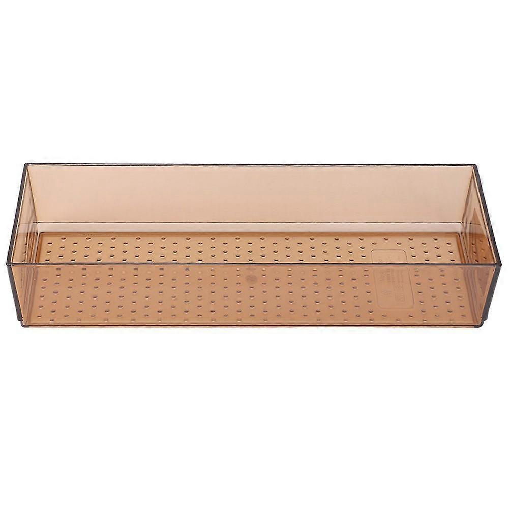 Drawer Storage Box Kitchen Divider Box-Coffee Trombone 10*30