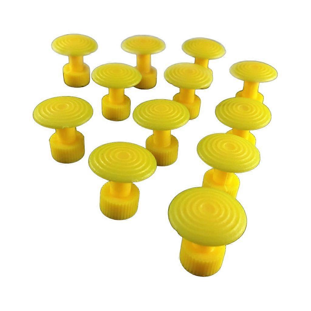 12pcs Car Dent Repair Tool Dent Remover Tabs Pit Repair Puller Tabs