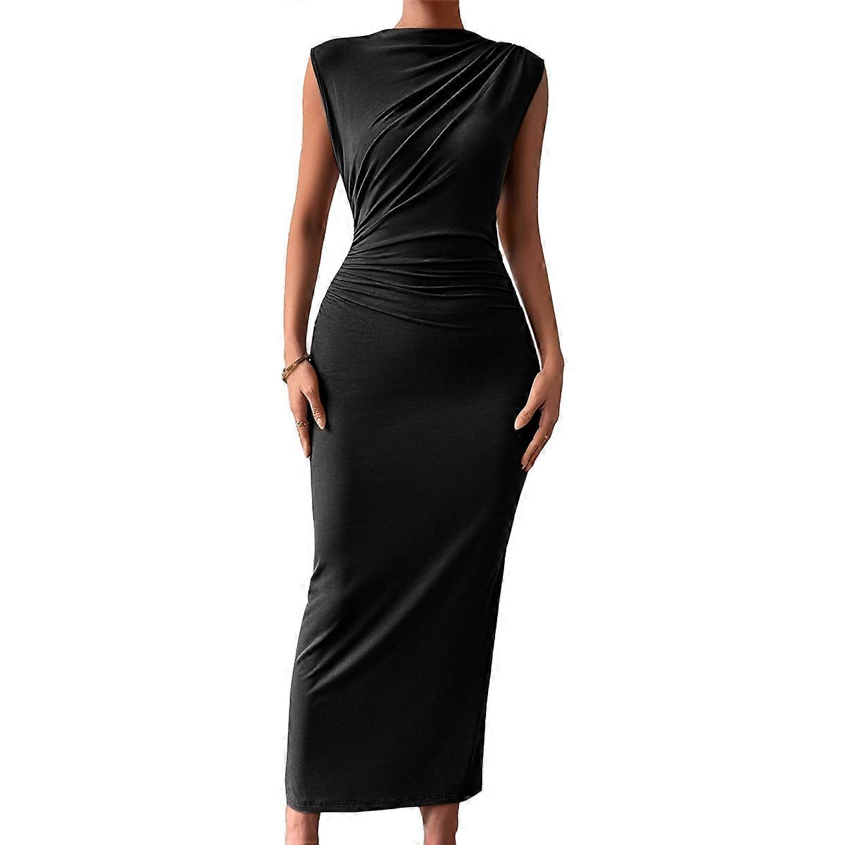 Women'S Ruched Bodycon Dress