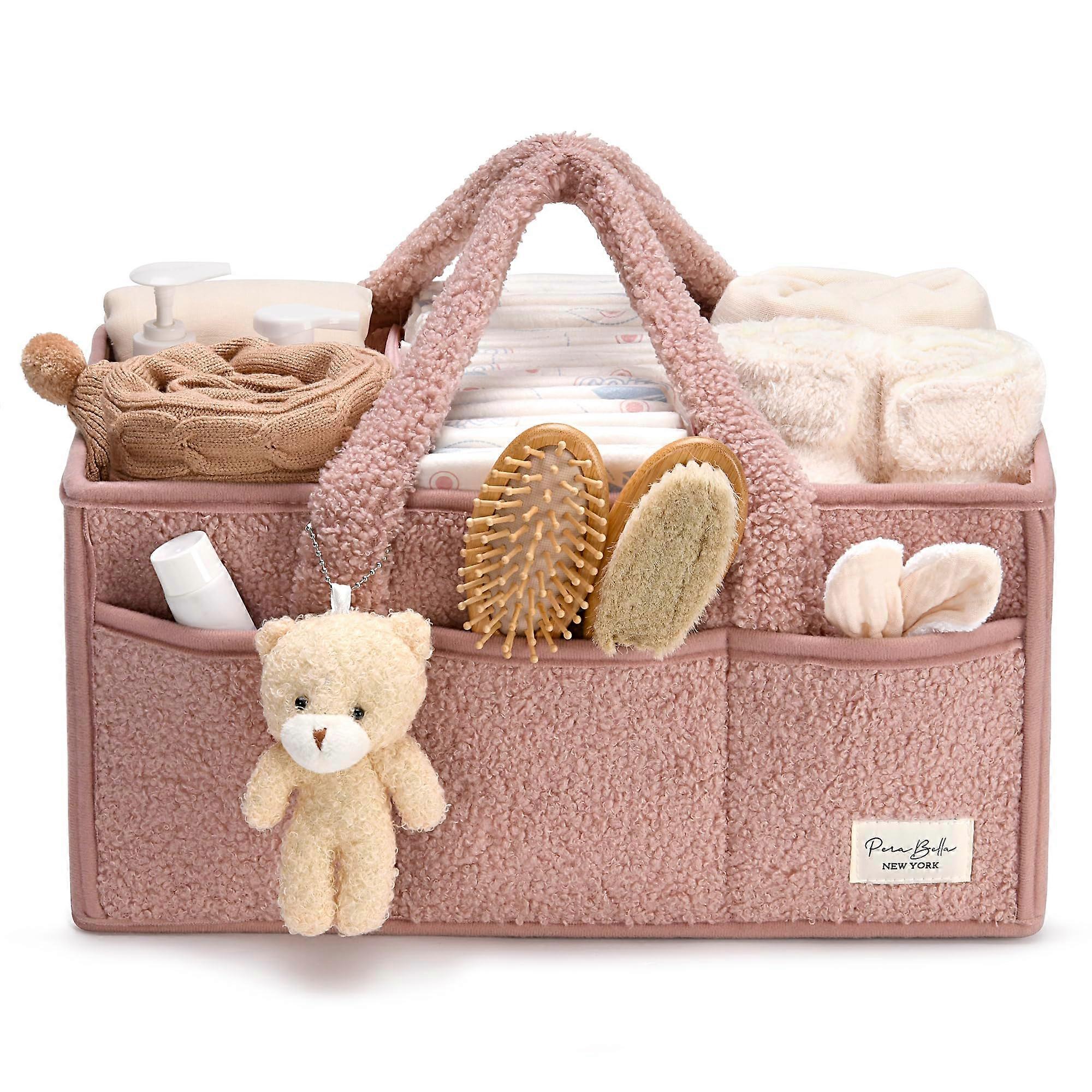 Baby Diaper Caddy Organizer for Changing Table and Car