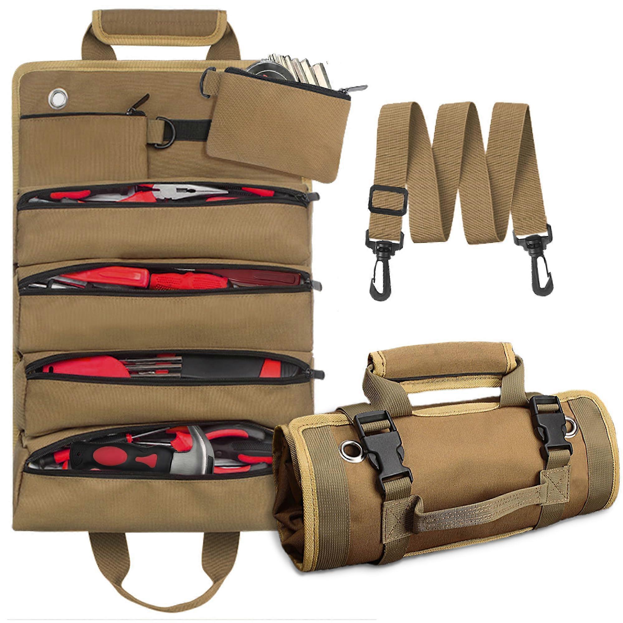 Tool Bag Roll Up for Handyman Compact Small Size