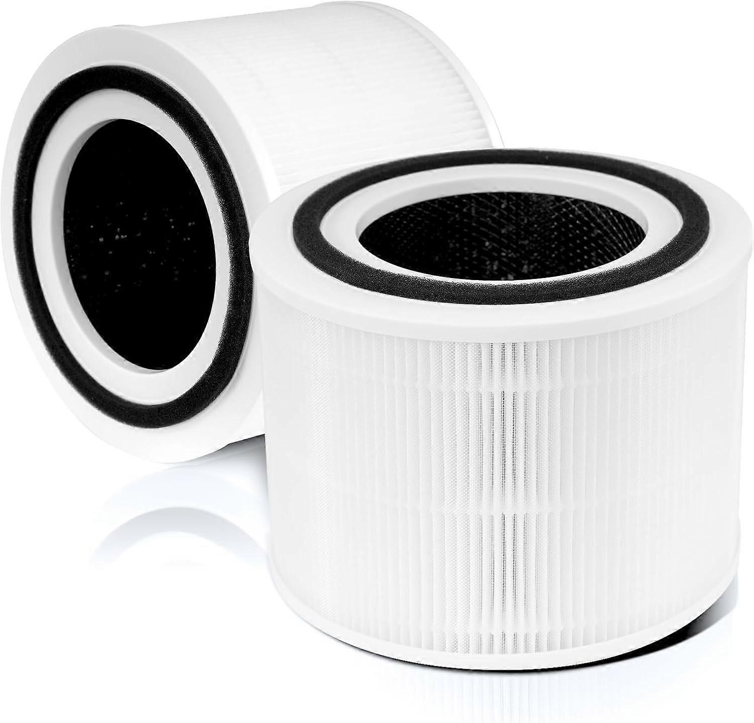 2 Pack Replacement Filters for Air Purifiers and Water Filtration Systems