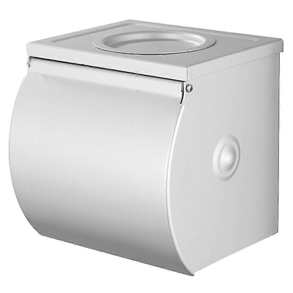 Sleek Wall-Mounted Aluminum Paper Dispenser with Anti-Rust Design - Space-Saving & Easy One-Handed Tearing