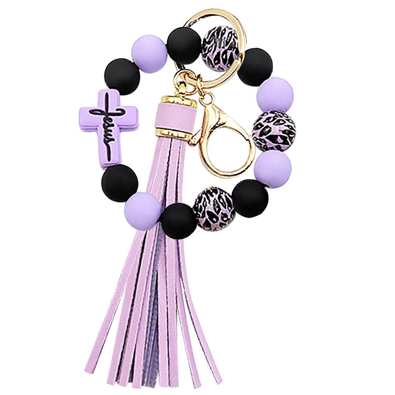 Silicone Key Power Bracelet, Versatile Silicone Wristband Keychain, Durable Adjustable Size, Multi-Color Options