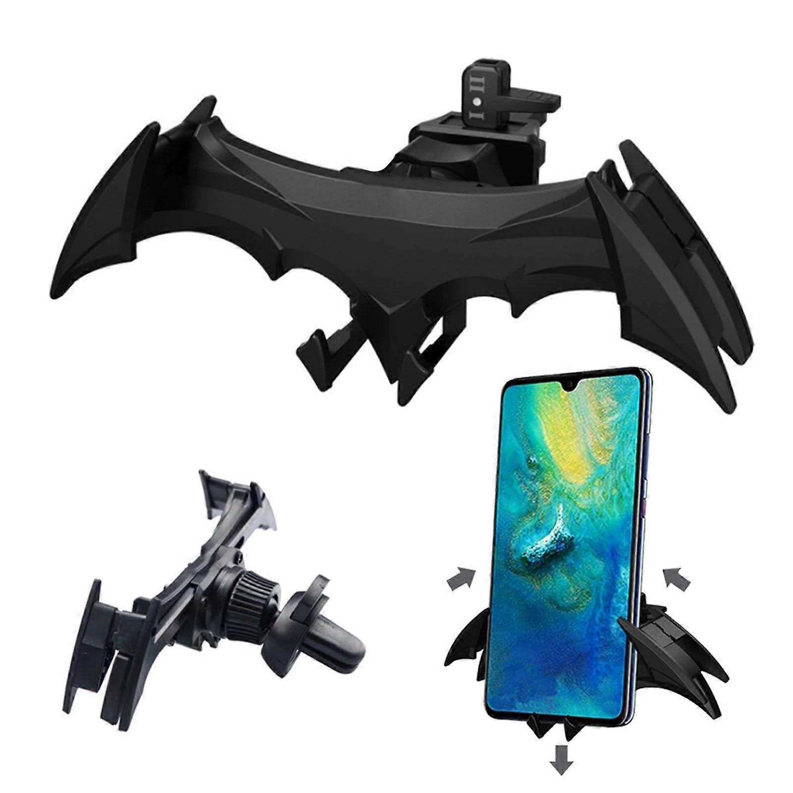 Car Vent Bat Mount - Universal Gravity Phone Holder for Hands-Free Use, Automatic Locking, Compatible with Most Smartphones