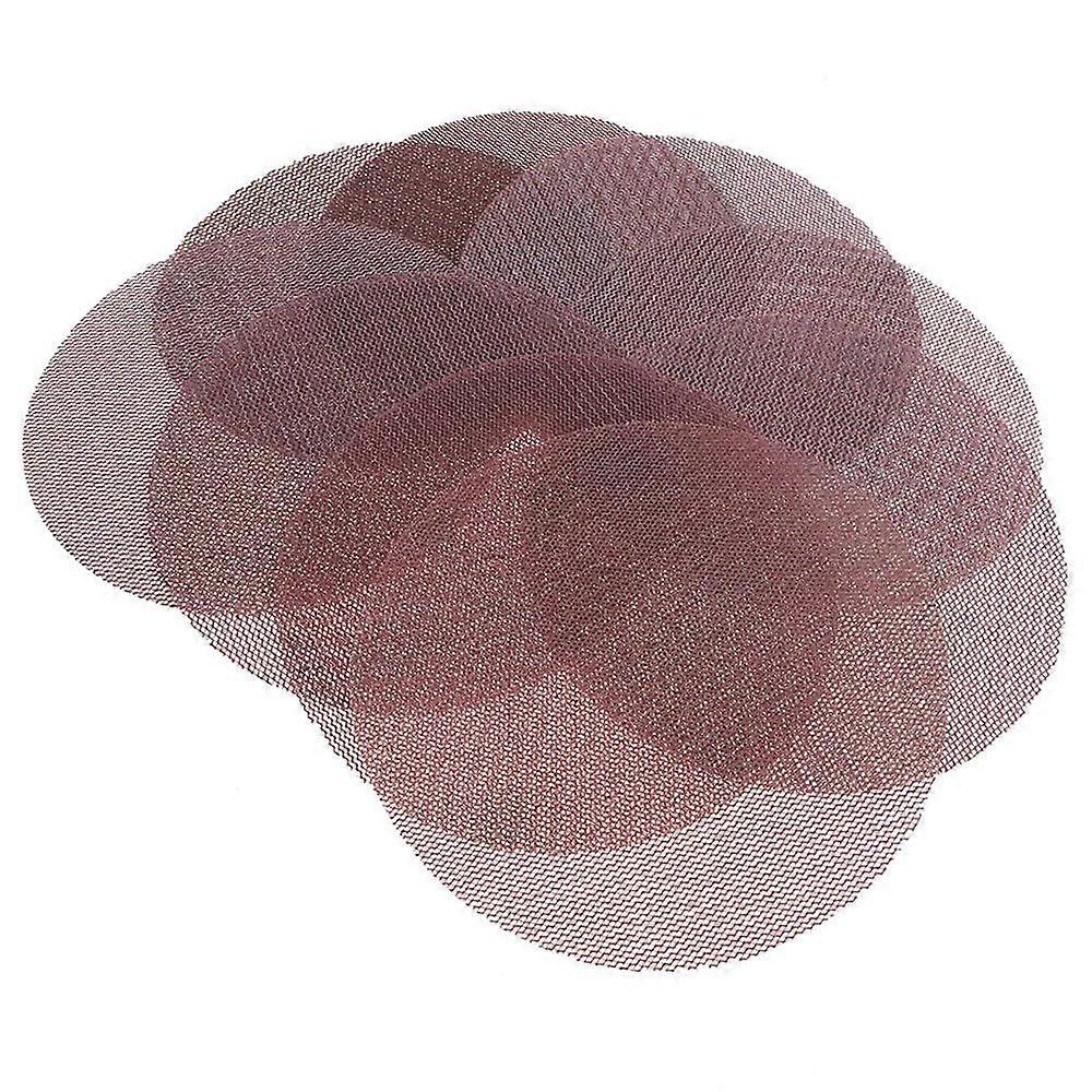 5 Inch 125mm Mesh Sanding Discs 10Pcs Hook and Loop 320 Grit Abrasive Dust Free Sandpaper for Furniture Grinding