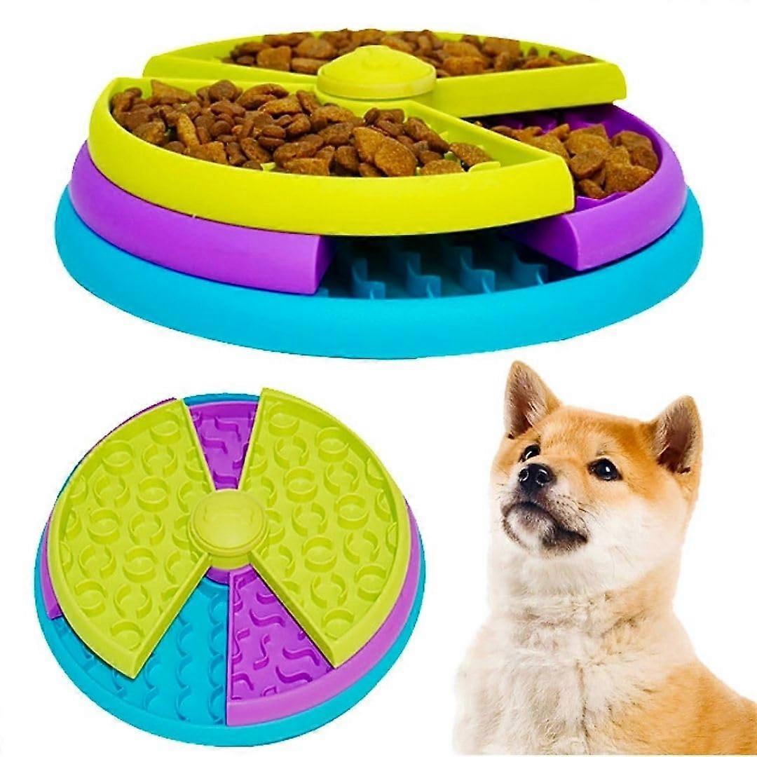 Benjim Dog Slow Feeder Bowl – Level 3 Dog Puzzle Feeder for Small, Medium, Large Dogs