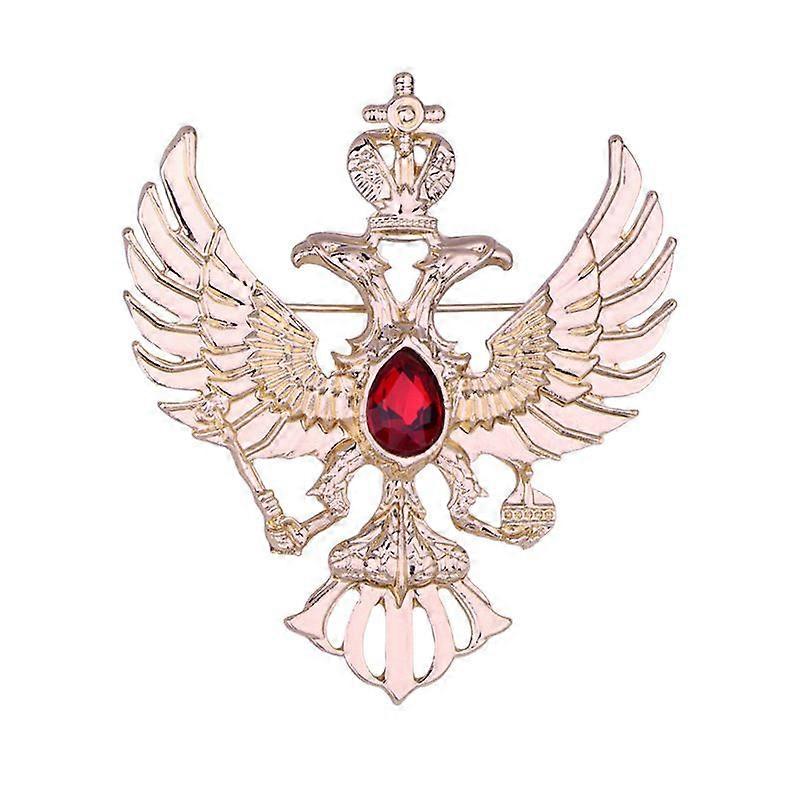 Knighthood Double Headed Eagle With Winged Stone