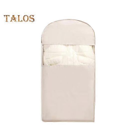 Dust Cover Clothes Bag with Transparent Window Zipper Closure Large Capacity Space Saving Hanging Garment Bag Protector