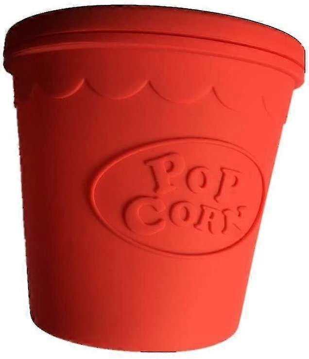 2l Microwave Popcorn Popper Bowl, Silicone Popcorn Maker, Bpa Free - With Lid